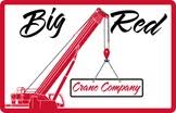 Big Red Crane logo