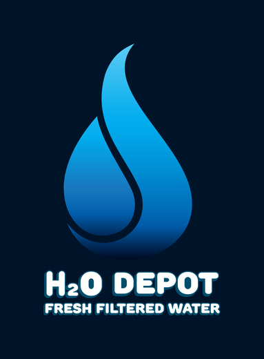 H2O Depot, Fresh Filtered Water logo